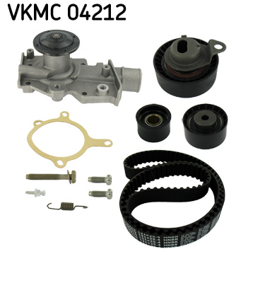 SKF VKMC 04212 Pompa acqua + Kit cinghie dentate